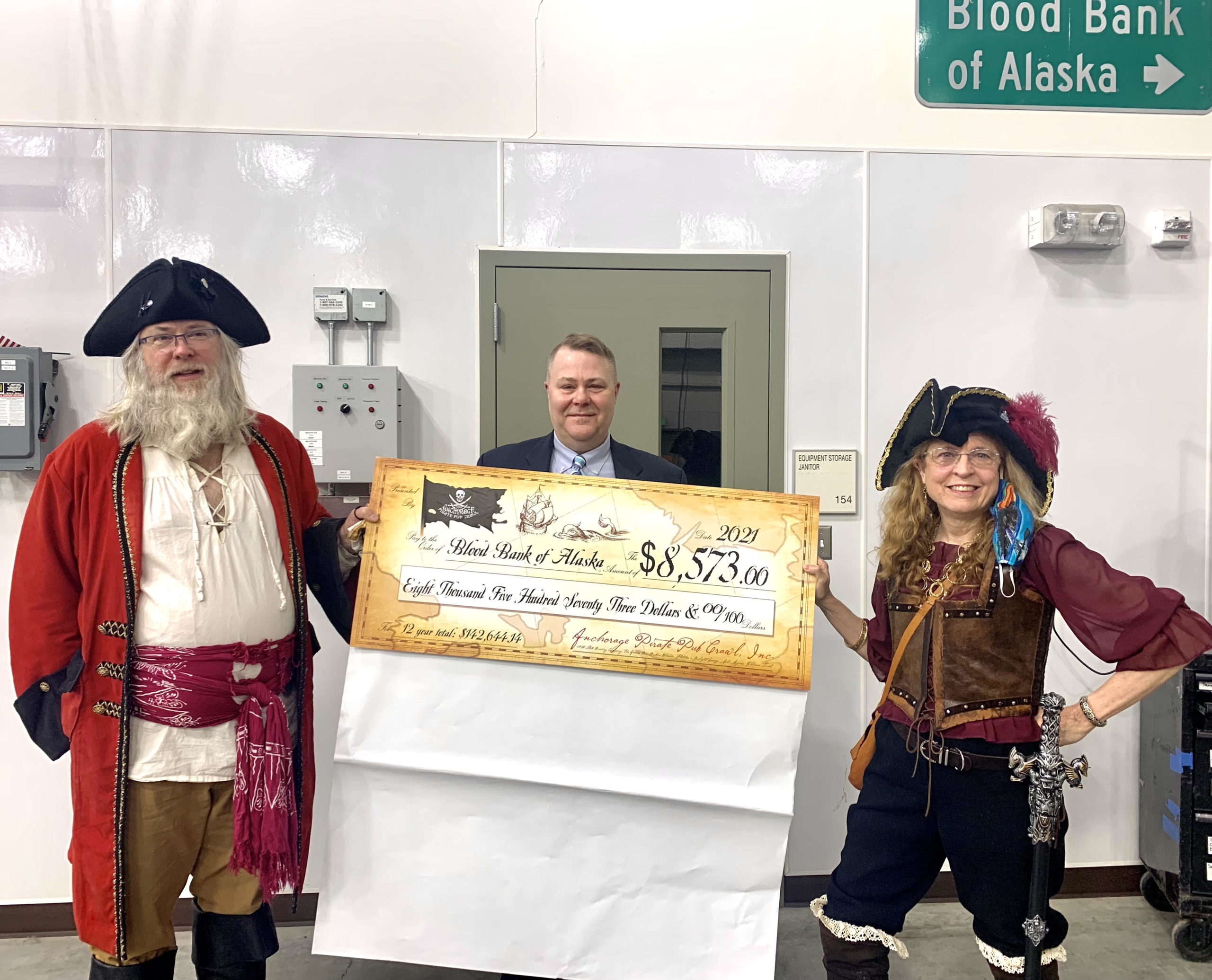 Pirate Pub Crawl 2021 Raises Funds for Blood Bank of